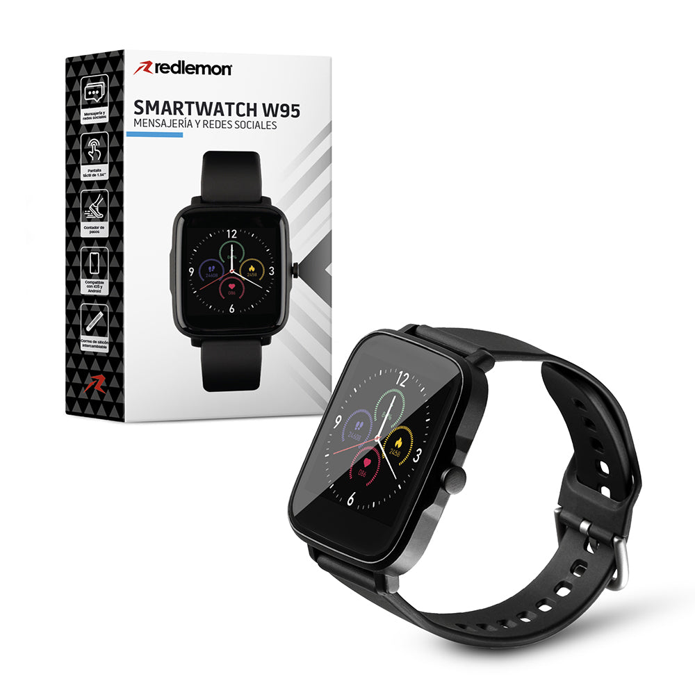 Smartwatch Reloj Inteligente Funciones de Salud Mod. W95