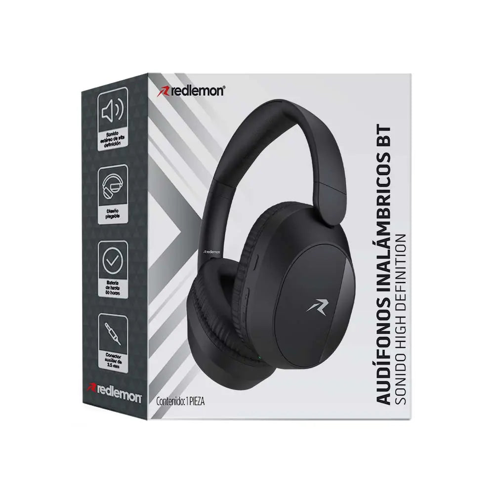 Audífonos Bluetooth 5.3 de diadema con hasta 50 h
