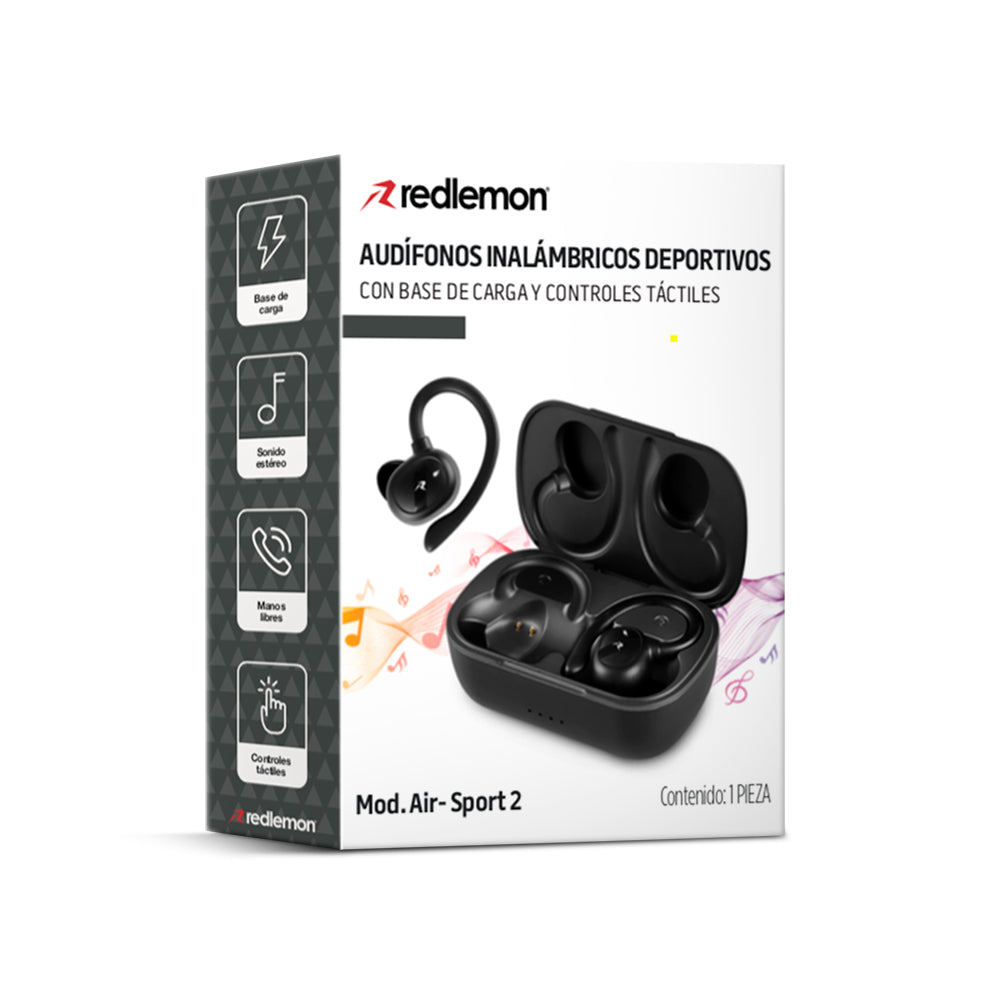 Audífonos deportivos Bluetooth 5.1 Air-Sport 2 IPX4