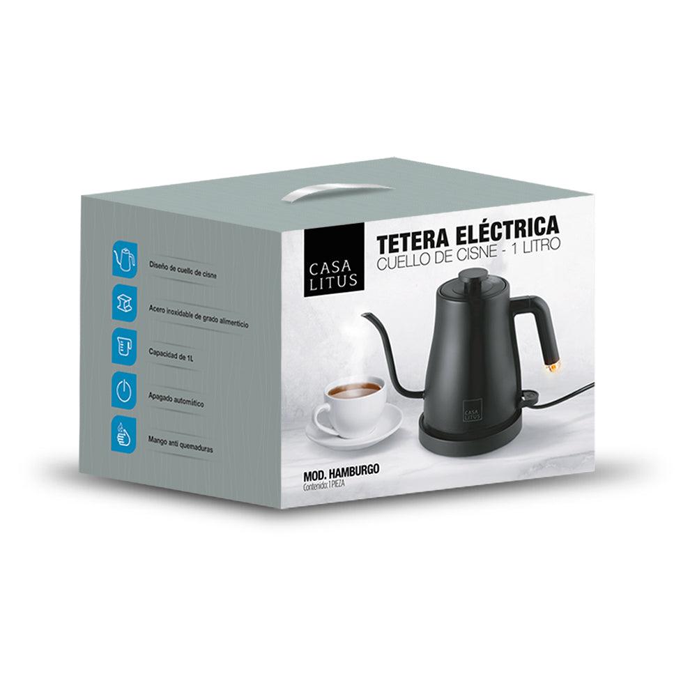 Tetera Eléctrica Cuello de Cisne de 1 L Casa Litus