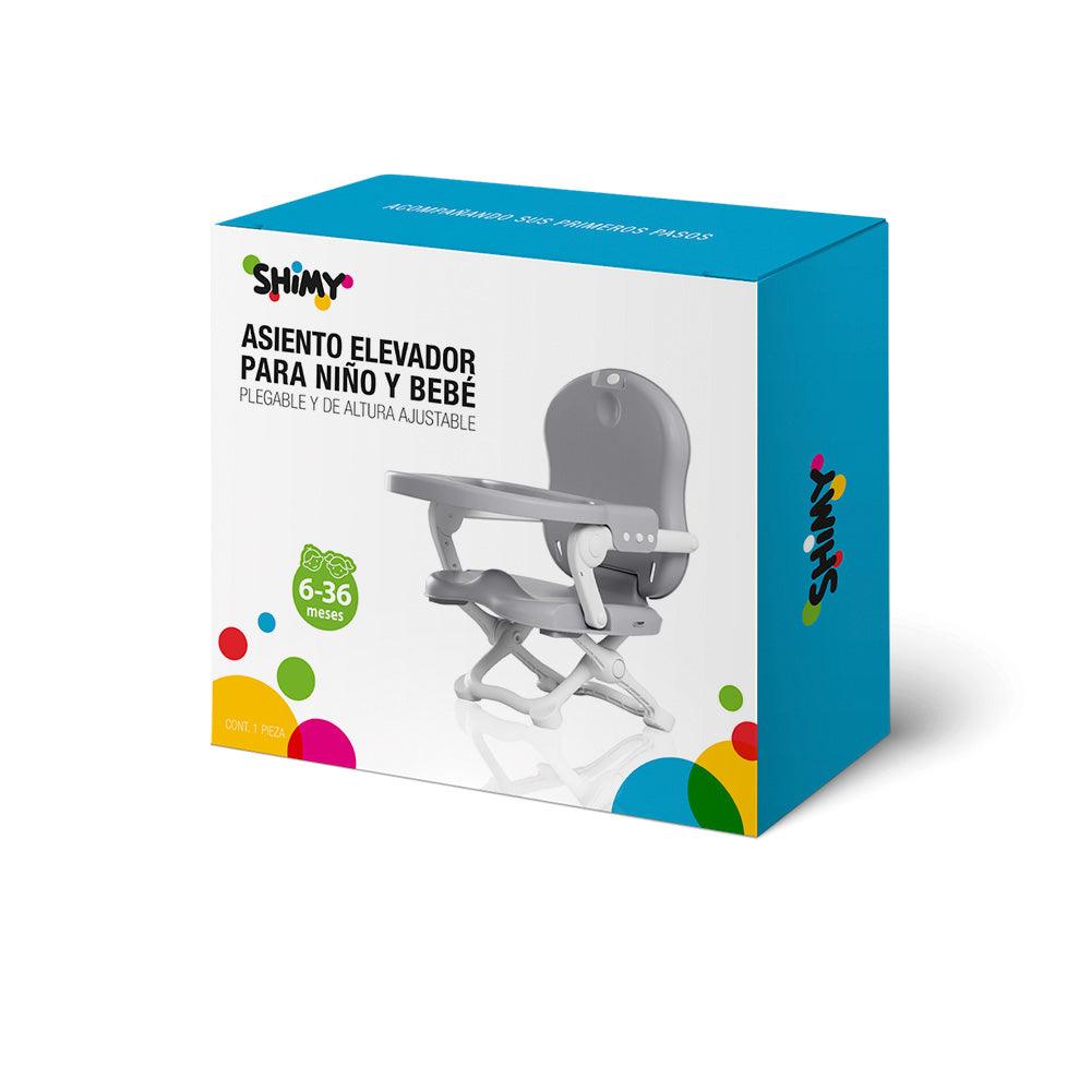 Silla para Bebé Asiento Elevador de Altura Ajustable Plegable 6 a 36 Meses