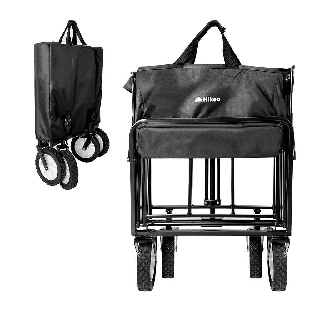 Carrito Plegable para Exterior de 70 kg con Bolsa HIKEO