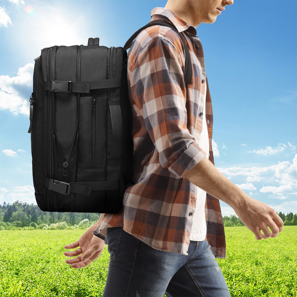 Mochila Expandible de 40 L para Laptop de 18 Pulgadas