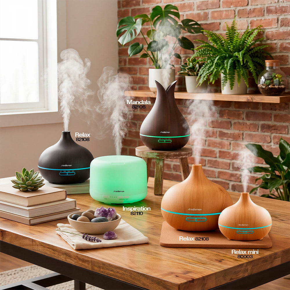 Humidificador y Difusor Ultrasónico 550 ml con Control Remoto
