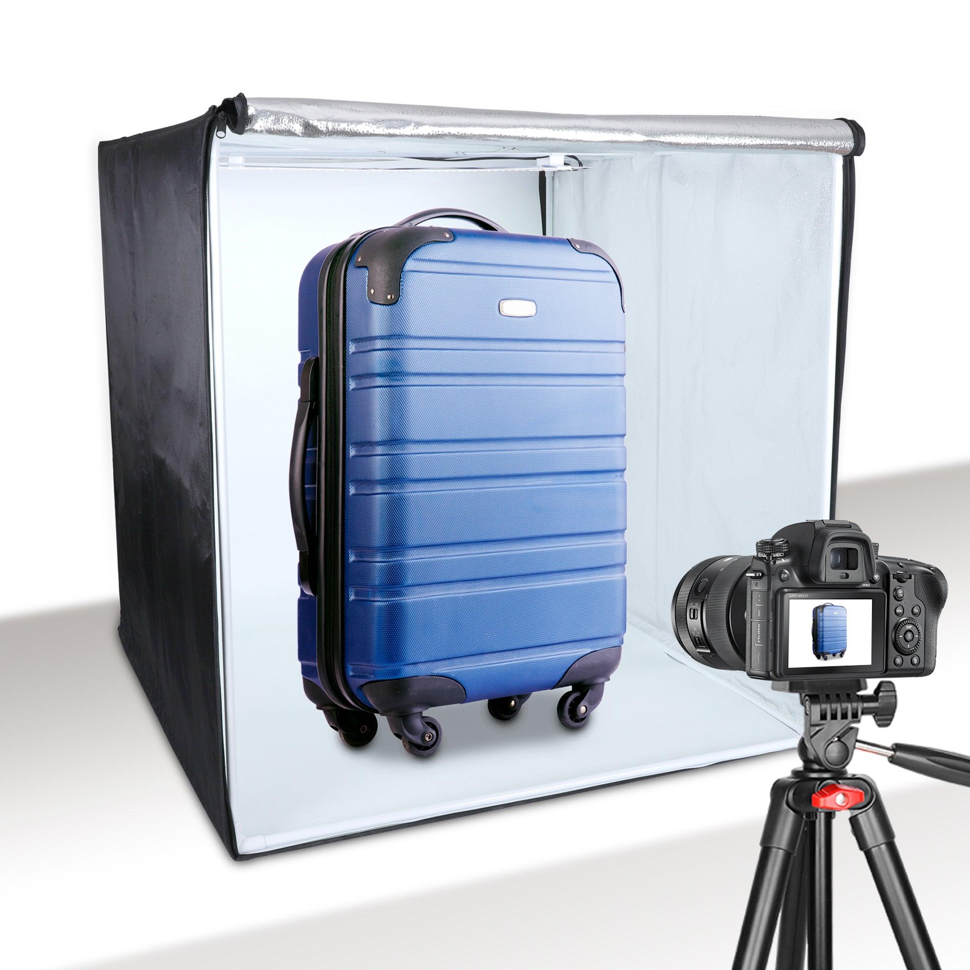 Caja de luz para fotografía de producto 80 x 80 cm