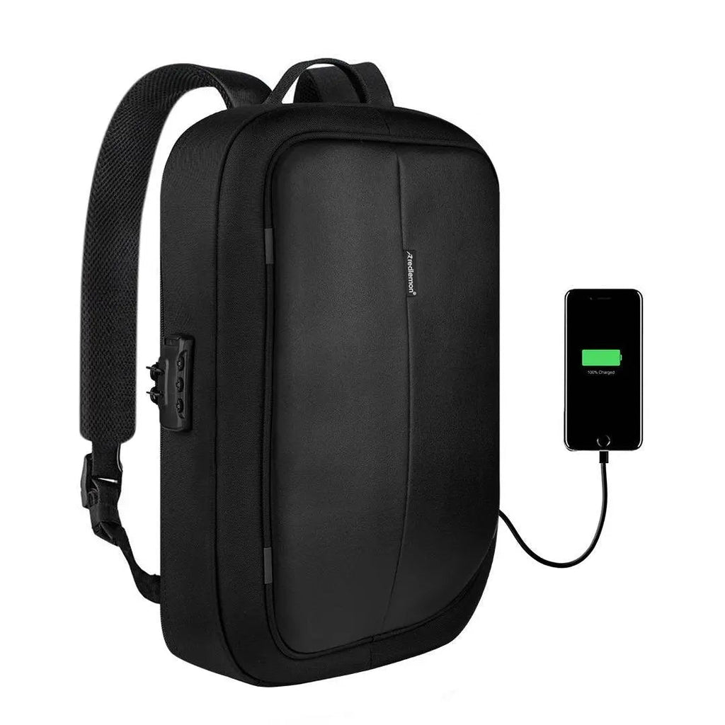 Mochila para laptop 15.6 pulgadas con candado y USB