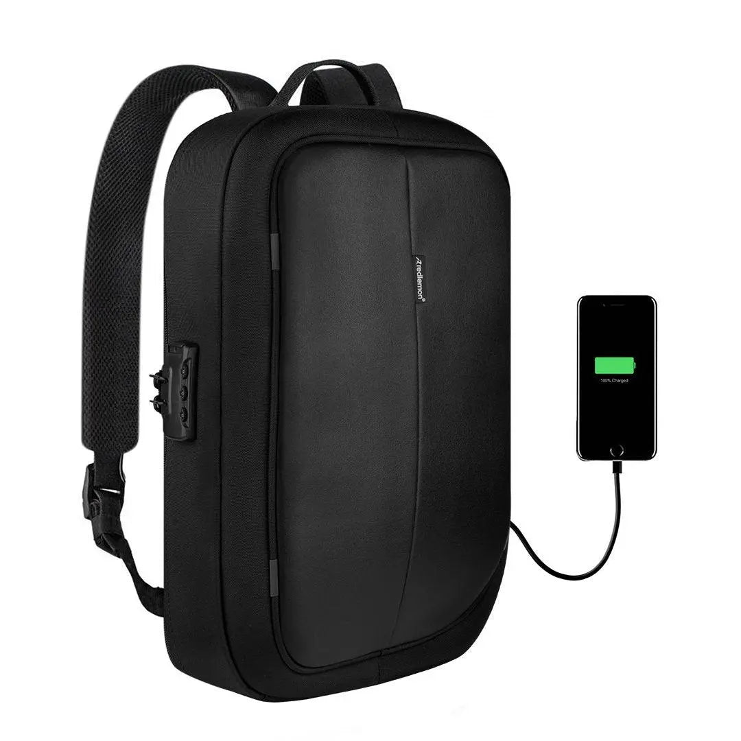 Mochila para laptop 15.6 pulgadas con candado y USB