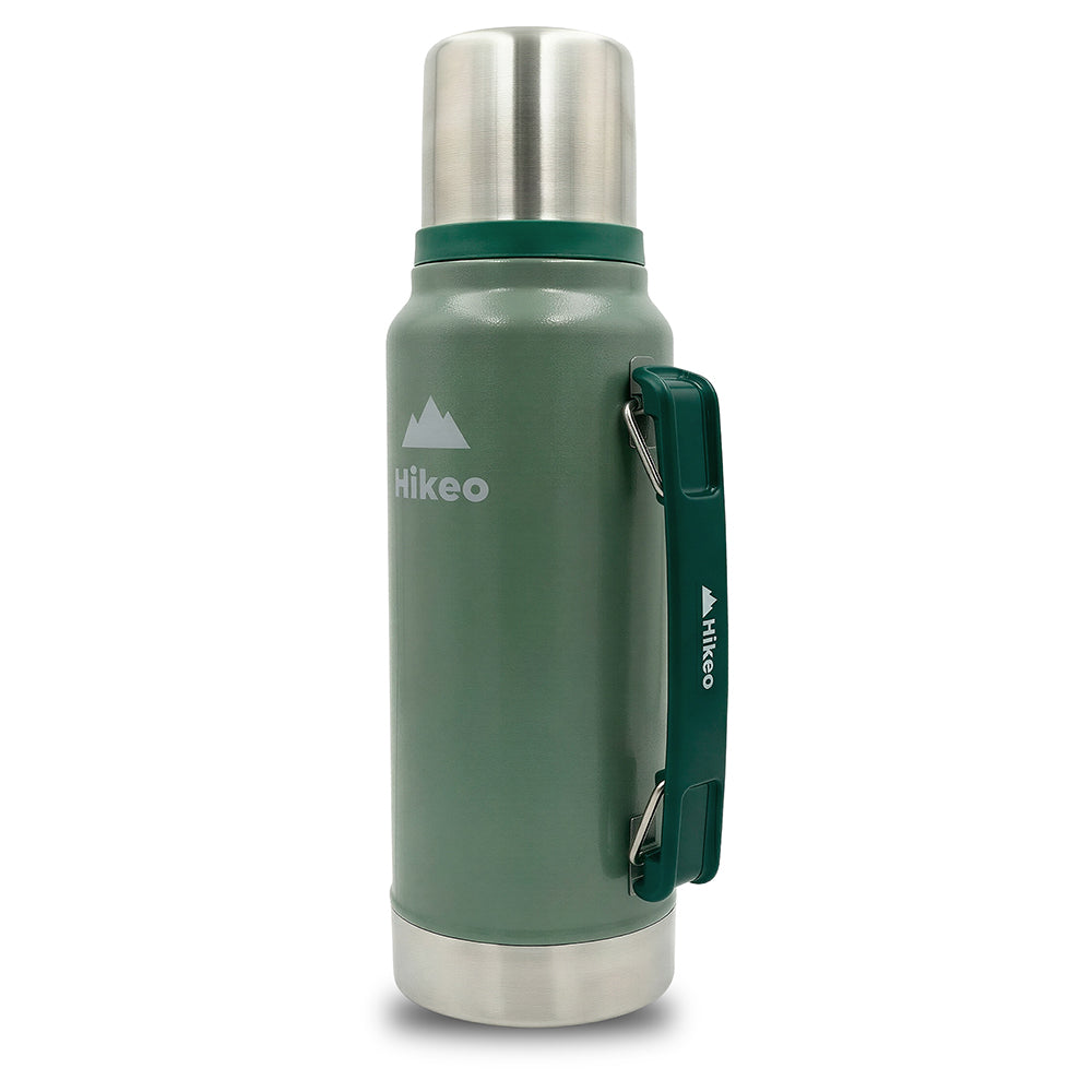 Termo de Acero Inoxidable de 1 L con Taza de 220 ml HIKEO