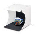 Caja de luz portátil 24 cm con LED y 6 fondos