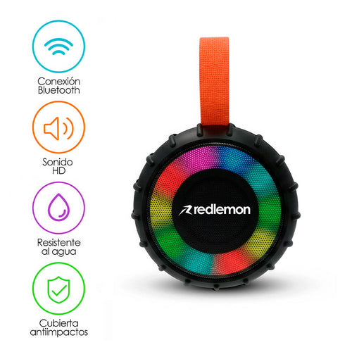 Bocina Bluetooth 5.0 Portátil IP66 de 3 W