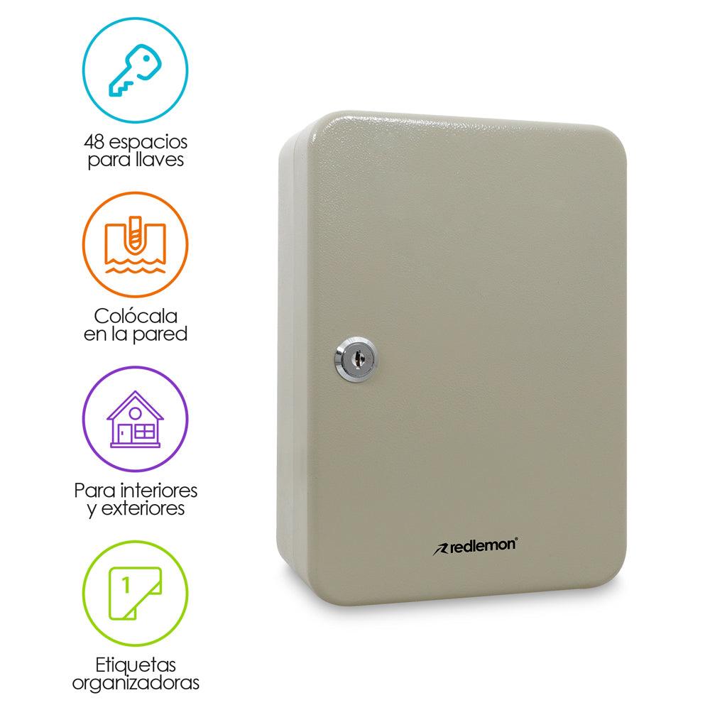 Gabinete Organizador de Acero para 48 Llaves