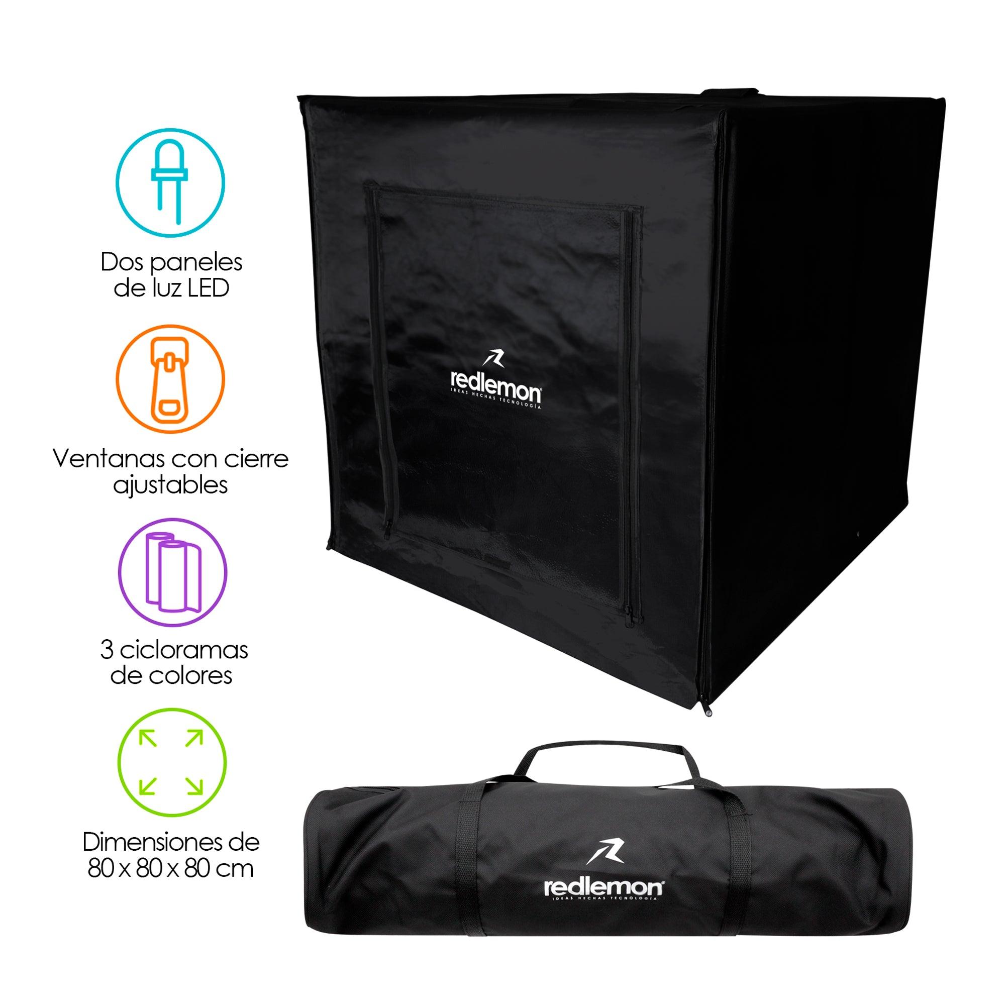 Caja de luz para fotografía de producto 80 x 80 cm