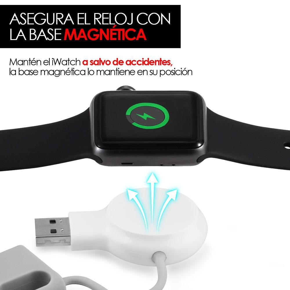 Cargador Apple Watch Portátil Inalámbrico Serie 1-4