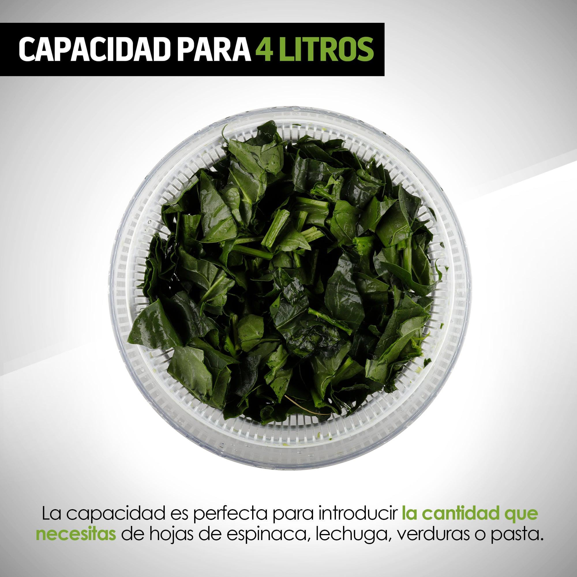 Centrifugadora de Ensalada de 4 L con Escurridor