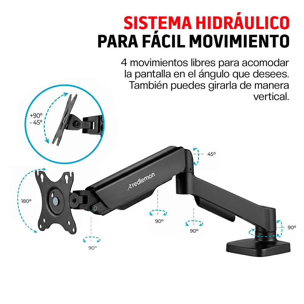Soporte Articulado para Monitor de 17 a 32 Pulgadas