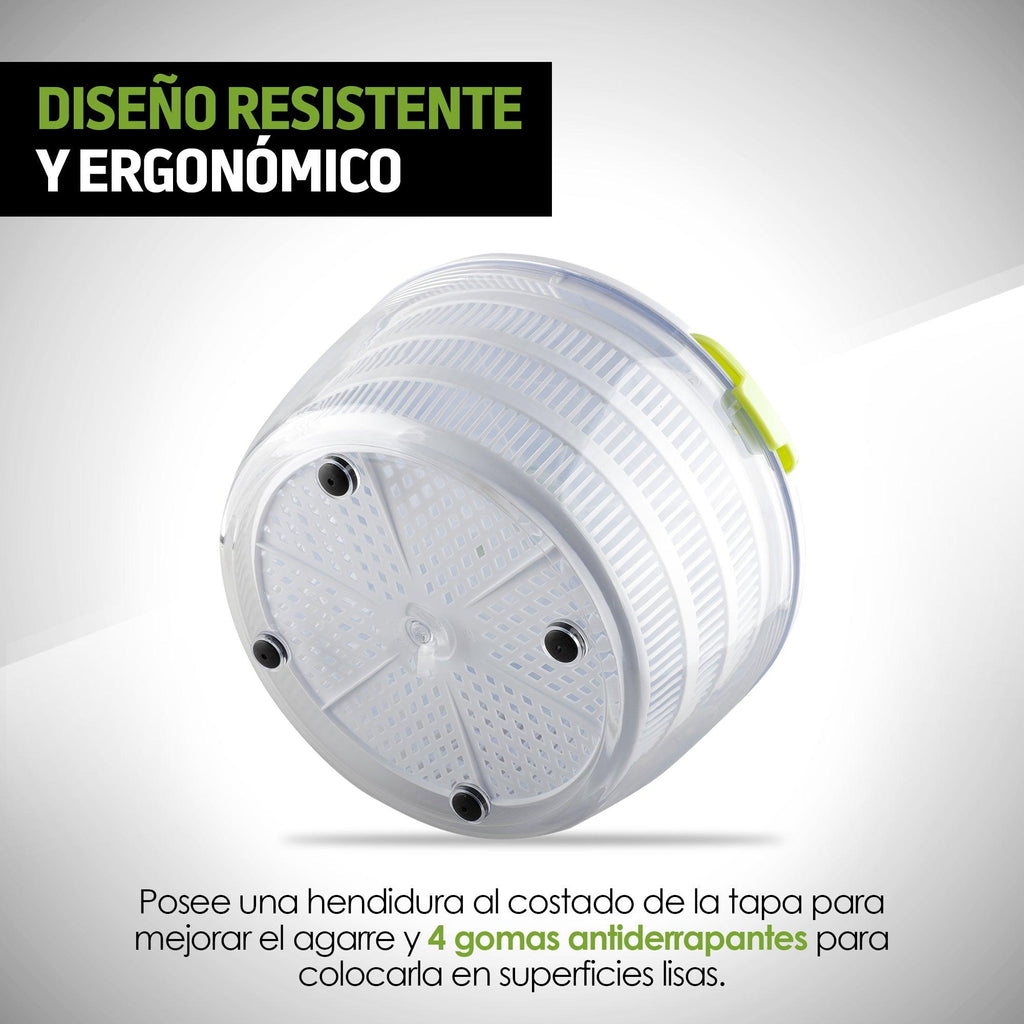 Centrifugadora de Ensalada de 4 L con Escurridor
