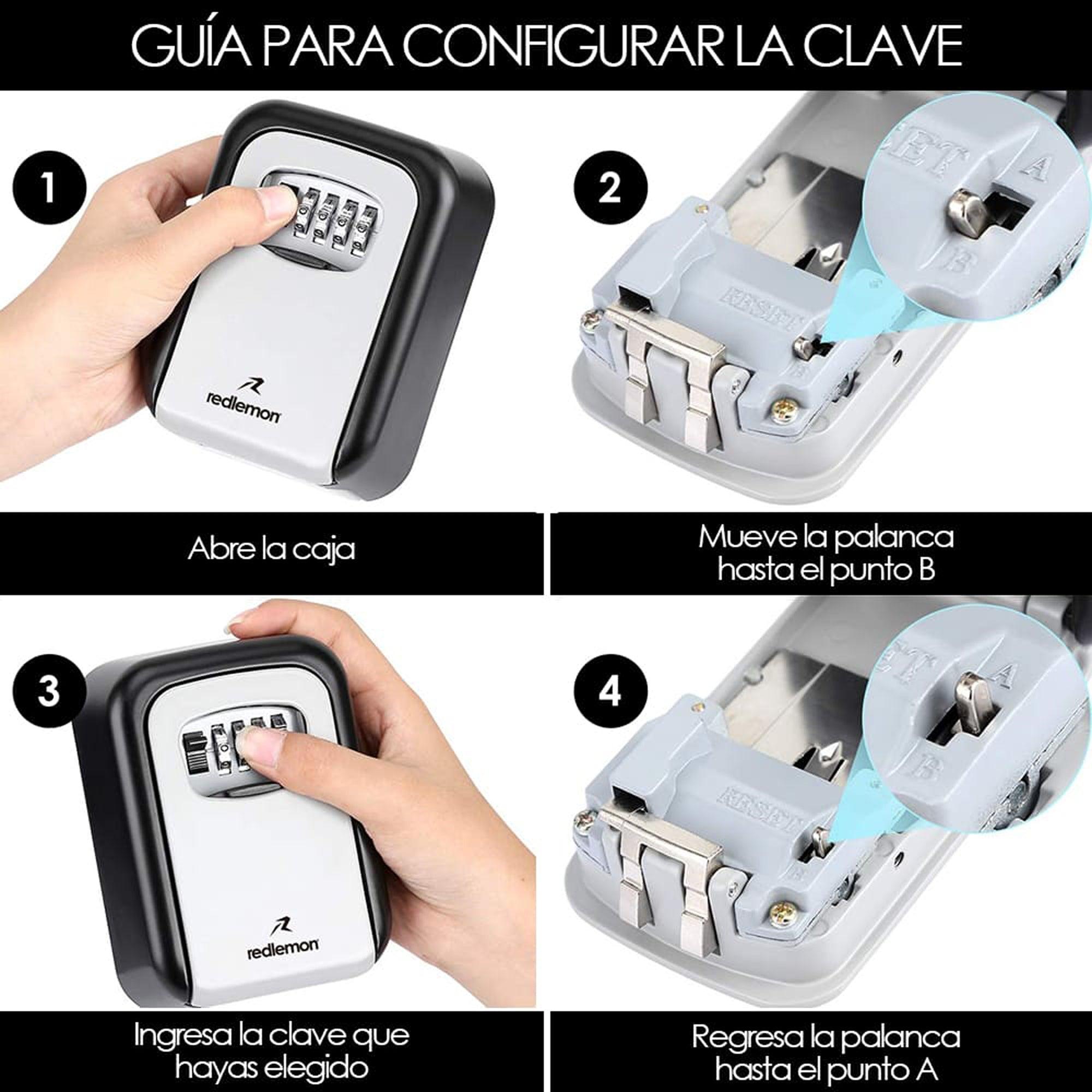 Caja de Seguridad para Llaves con Clave de 4 Dígitos