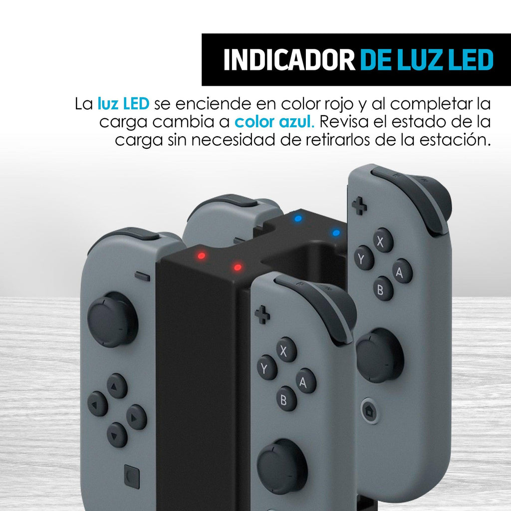 Cargador para Controles Joy-Con de Nintendo Switch 2 pares