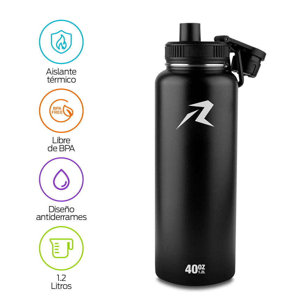 Termo de Acero Inoxidable de 1.2 L con Doble Pared