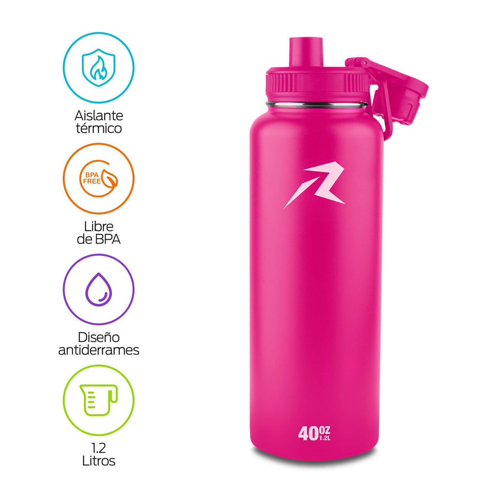 Termo de Acero Inoxidable de 1.2 L con Doble Pared