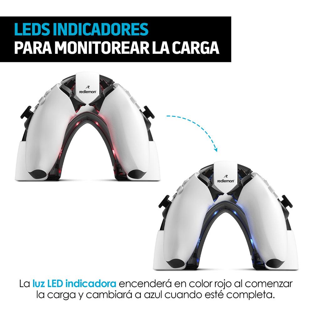 Estación de Carga para 2 Controles PS5 DualSense con LED