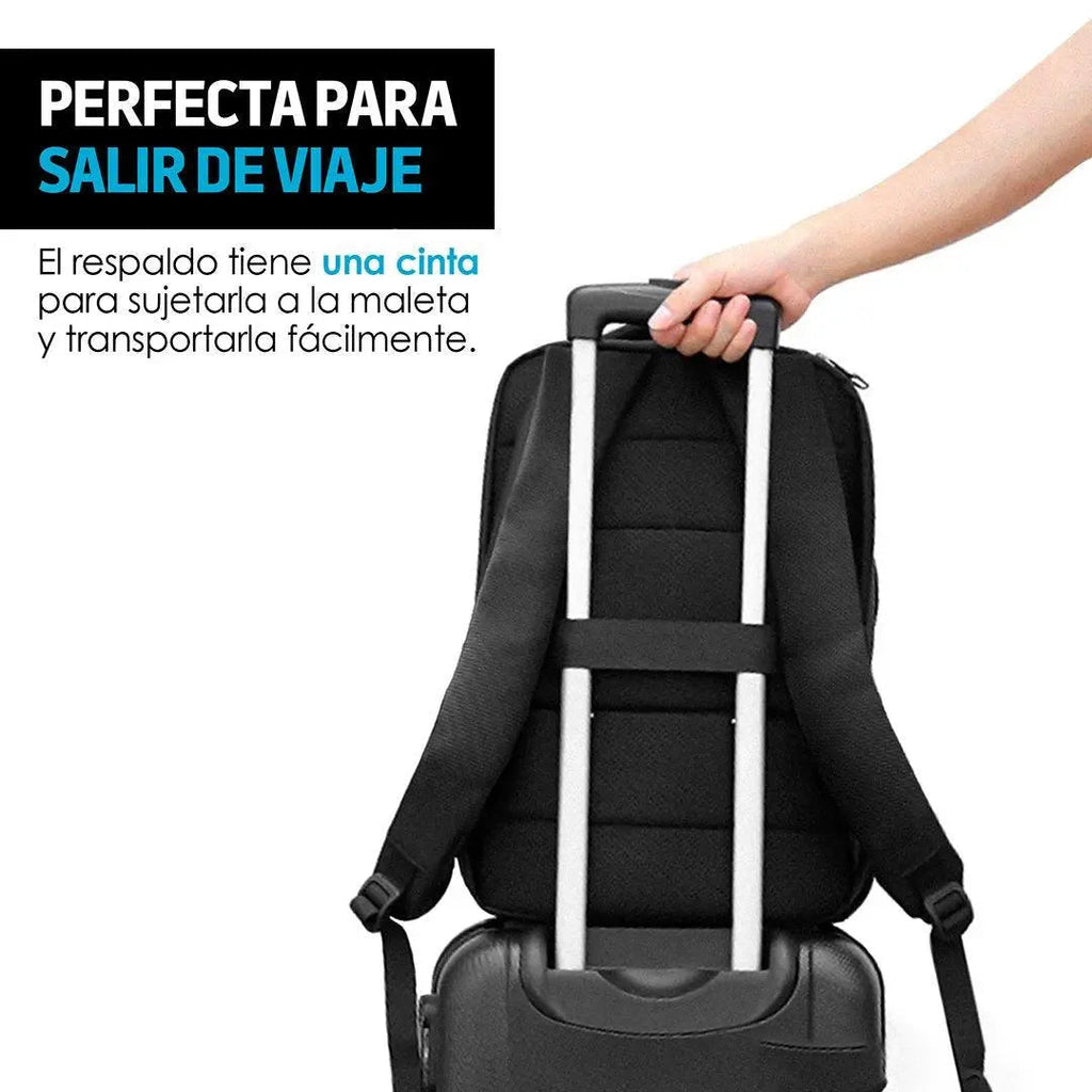 Mochila para laptop 15.6 pulgadas con candado y USB