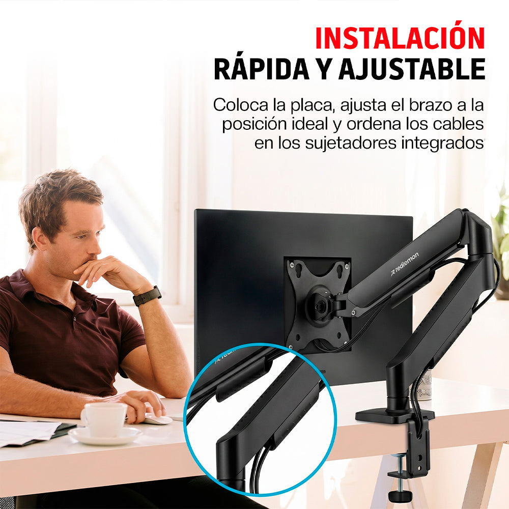 Soporte Articulado para Monitor de 17 a 32 Pulgadas