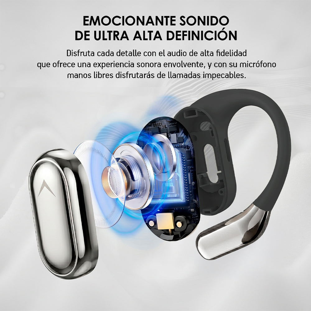 Audífonos deportivos open ear Bluetooth 5.3 IPX5