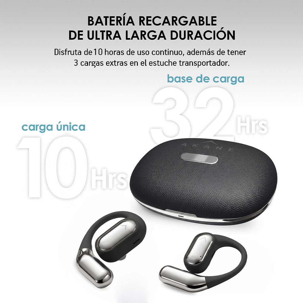 Audífonos deportivos open ear Bluetooth 5.3 IPX5