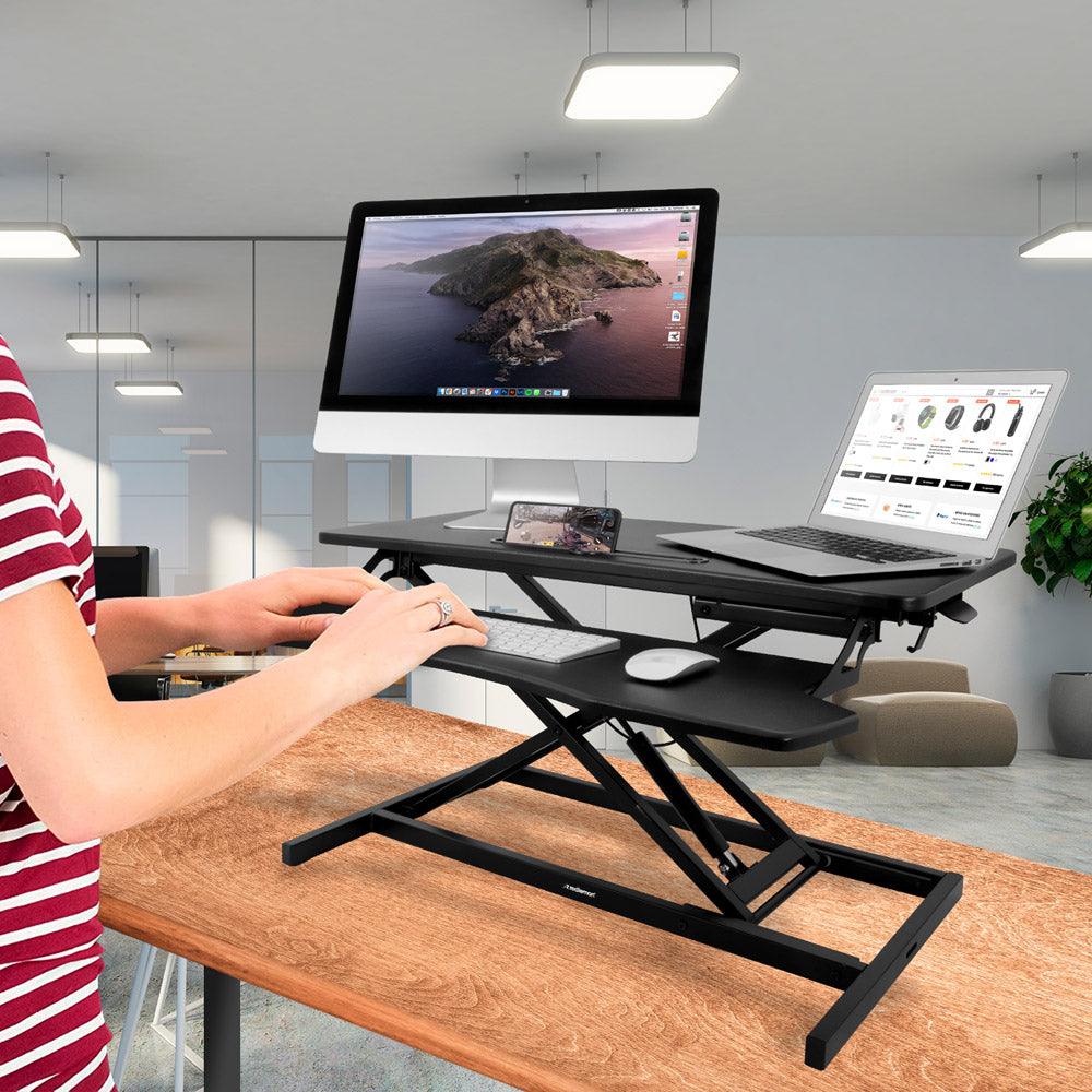Escritorio de Pie para Computadora de Altura Ajustable Standing Desk