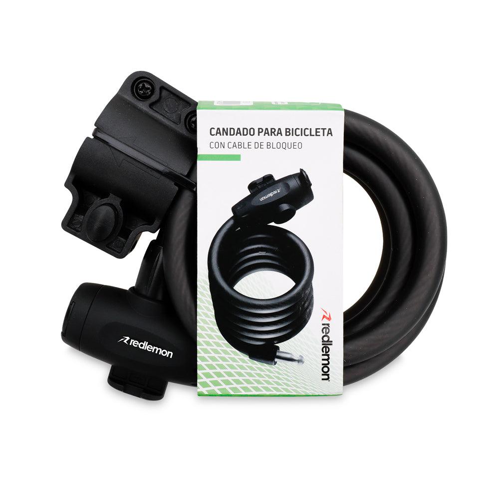 Candado de Cable para Bicicleta de 1.47 m con 2 Llaves