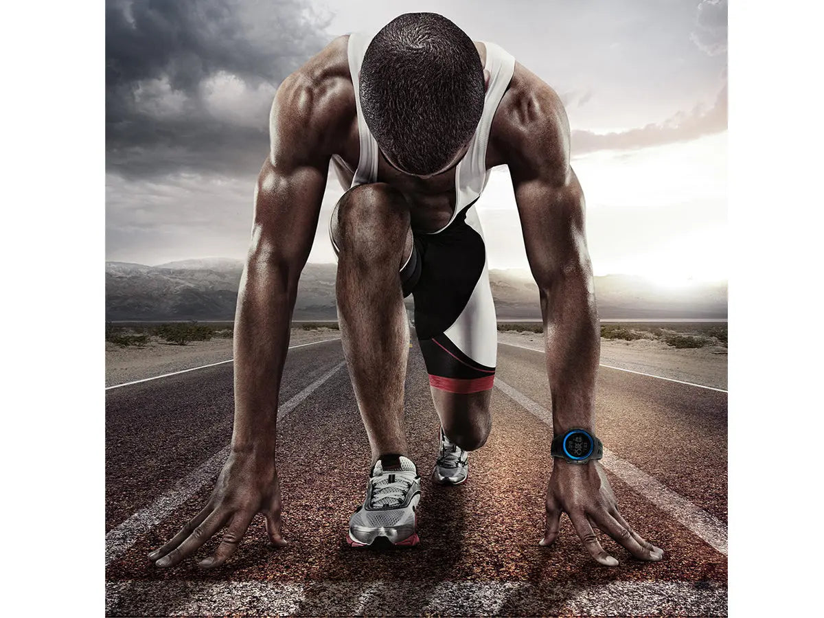 Reloj Deportivo Resistente Agua Digital, Alarma, Cronómetro 1251